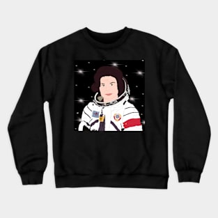 Astronaut woman Crewneck Sweatshirt